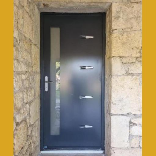 Porte d'entrée sur mesure