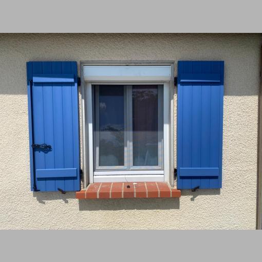 Volet battant pose sur gond existant