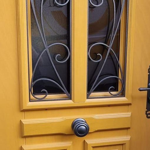 Porte d entrée bois agen