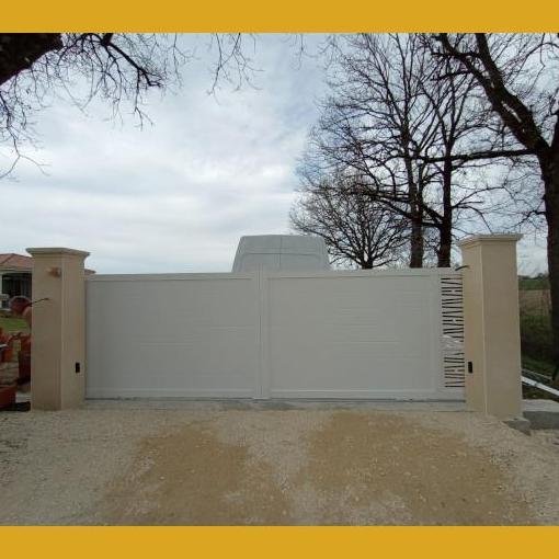 Portail coulissant ou battant  aluminium agen