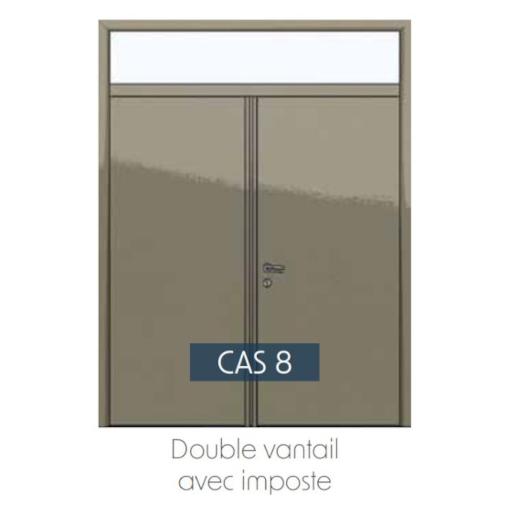 Porte PVC modèle B - PVC PERSONNALISEZ VOTRE PORTE D’ENTRÉE SUR MESURE - Nos possibilités