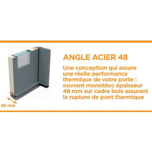 Porte Acier modèle MANGAIA - S