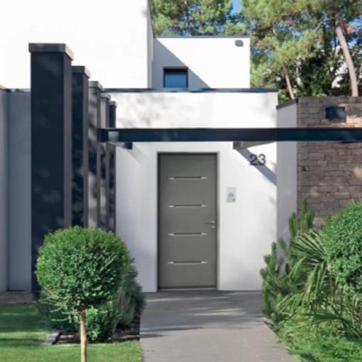 Porte Acier modèle SILVER MAORY - S