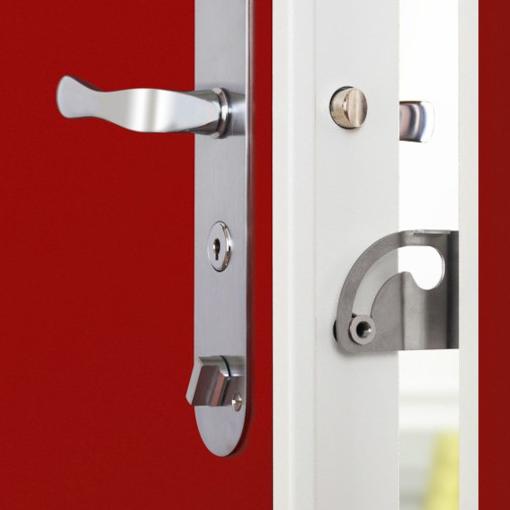 Porte Blindée modèle Porte blindé Diamant 10 - Lino 9016 - P