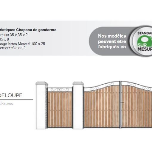 Portail Fer modèle GUADELOUPE - L