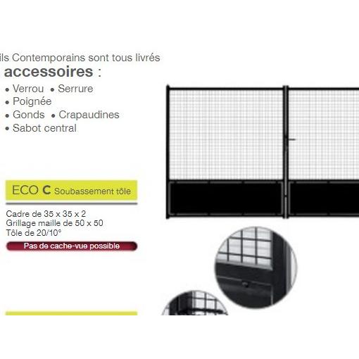 Portail Fer ÉCO C - L