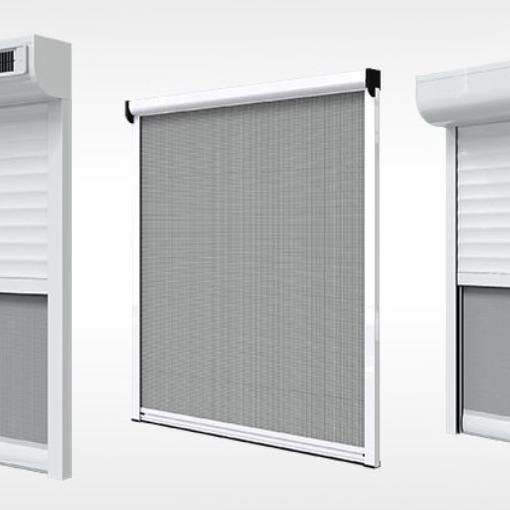 Moustiquaire modèle Volet roulant avec moustiquaire intégré - Agen