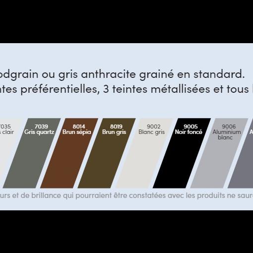 Portes de garage sectionnelle modèle Porte de Garage Sectionnelle CADENCE - SO