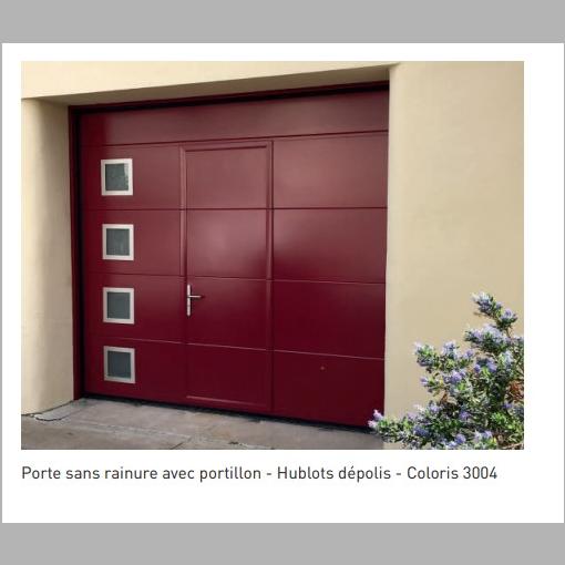 Portes de garage sectionnelle modèle A-LA PORTE DE GARAGE SECTIONNELLE PLAFOND - PRO