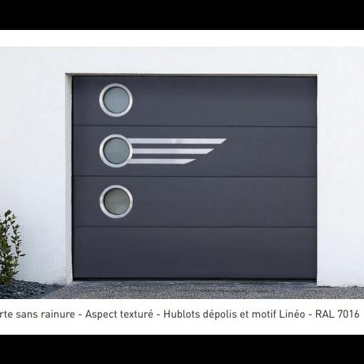 Portes de garage sectionnelle modèle A-LA PORTE DE GARAGE SECTIONNELLE PLAFOND - PRO