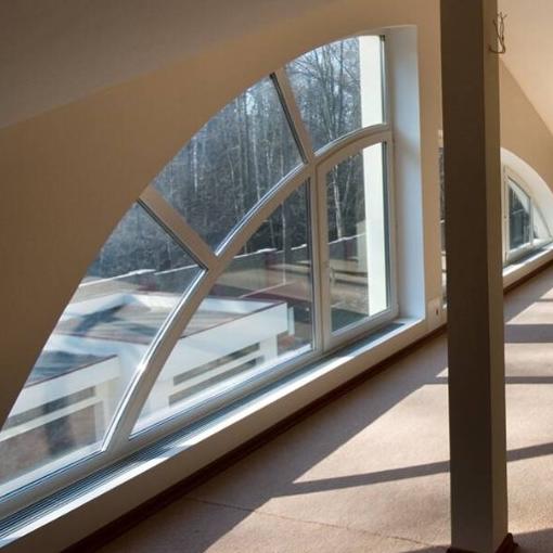 Fenêtres Bois modèle Fenêtre bois atypique sur mesure -MO