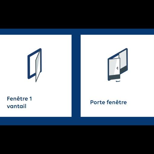 Fenêtres Bois modèle Fenêtre bois Lena 68 - MO