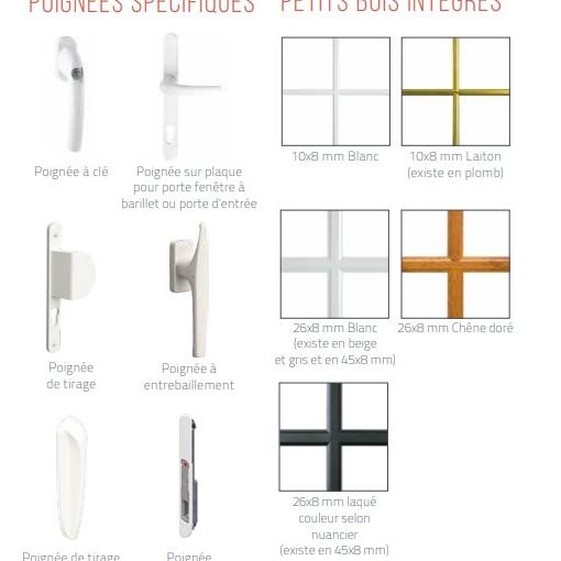 Fenêtres PVC modèle Fenêtre Coulissant Mixte I.KAR - Fe