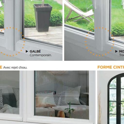Fenêtres PVC modèle B-Fenêtre PVC Optimo Kömmerling  - S