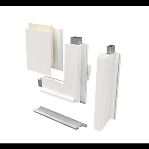 Porte PVC modèle HIRONDELLE - 2 - S