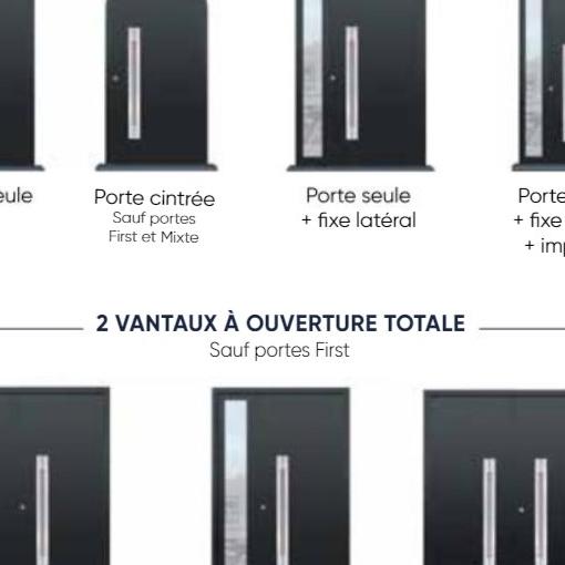 Porte Bois modèle Houston - A