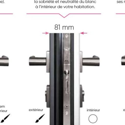 Porte Bois modèle Houston - A