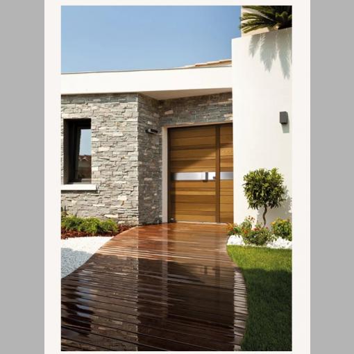 Porte Bois modèle Porte d'entrée Bois Nativ 2 - Z
