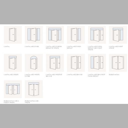 Porte Bois modèle Porte d'entrée Bois Nativ 2 - Z