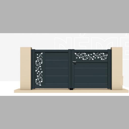 Portail Aluminium modèle NÉMÉSIS - PVC/ ALU - M