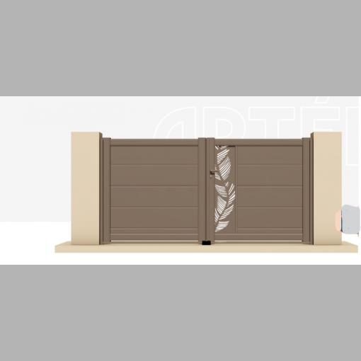 Portail Aluminium modèle ARTÉMIS - PVC / ALU - M