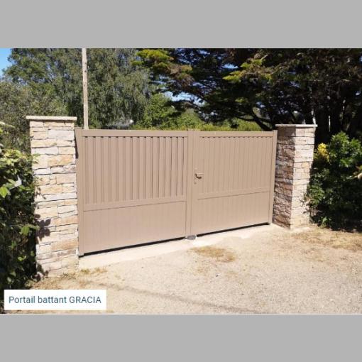 Portail Aluminium modèle LYSSA - ALU - M