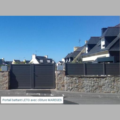 Portail Aluminium LÉTO - PVC/ ALU - M