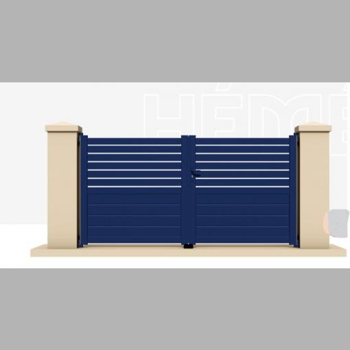Portail Aluminium modèle HÉMÉRA - ALU/PVC - M