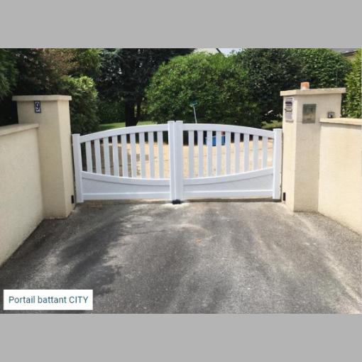 Portail Aluminium modèle HADÈS - PVC / ALU - M