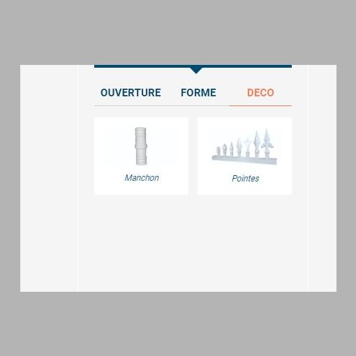 Portail Aluminium modèle CHAMBORD - ALU - M