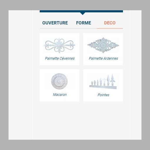 Portail Aluminium modèle SERRANT - ALU - M
