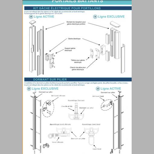 Portail Aluminium modèle BRISSAC - ALU - M