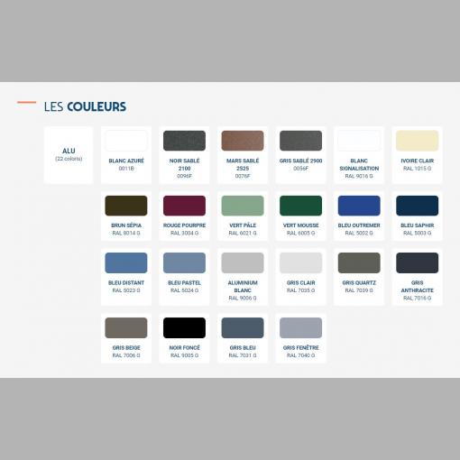 Portail Aluminium modèle MONTSOREAU - ALU - M